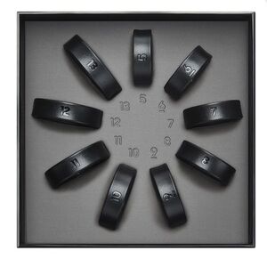 Samsung Galaxy Ring Sizing Kit Includes Sample Sizes Black 2025 Sizing Guide D1